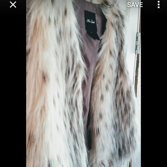 Me Jane Faux Fur Vest - Picture 4 of 4